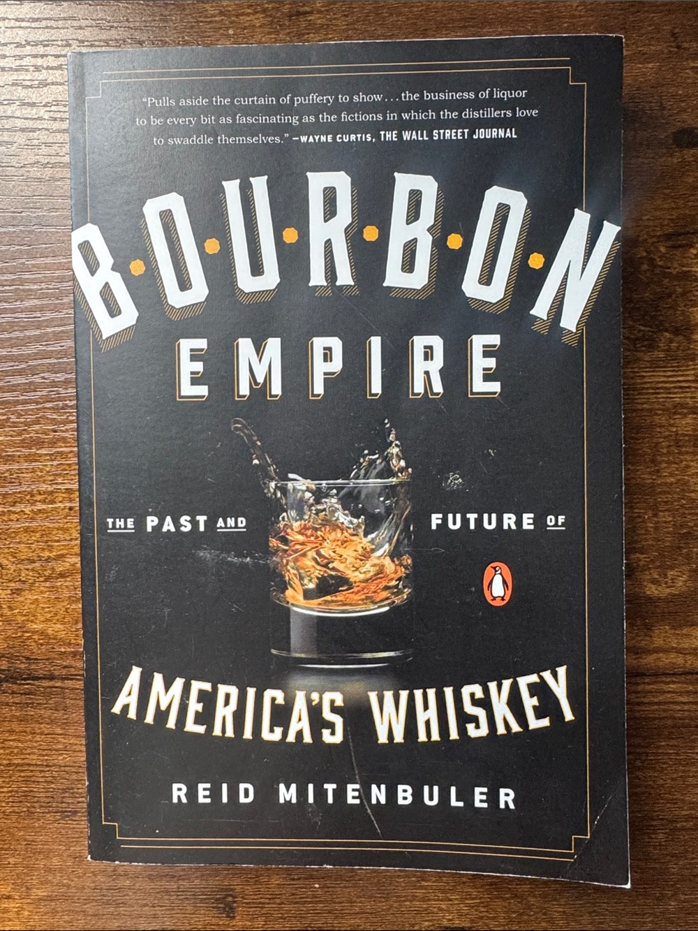 Bourbon Empire by Reid Mitenbuler - Black & Gold Cover